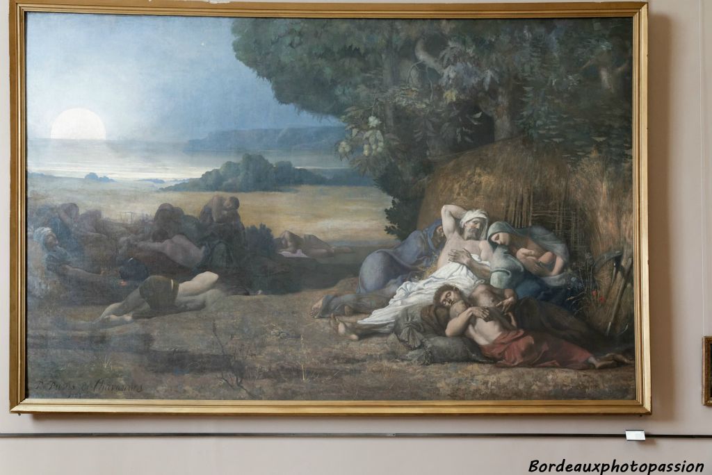 Pierre Puvis de Chavanne, Le Sommeil, salon de 1867